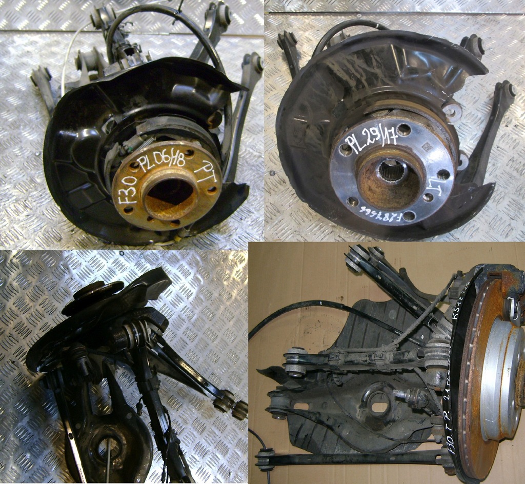 фото №1, Bmw 3 f30 поворотный кулак ступица рычаг разные