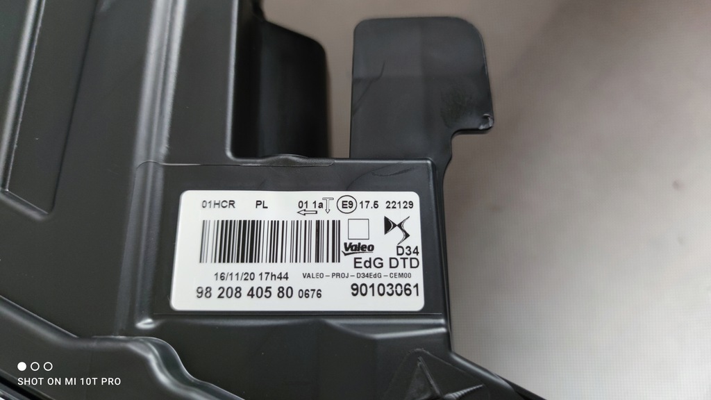 фото №11, Citroen ds3 crossback фара лівий правий лампа