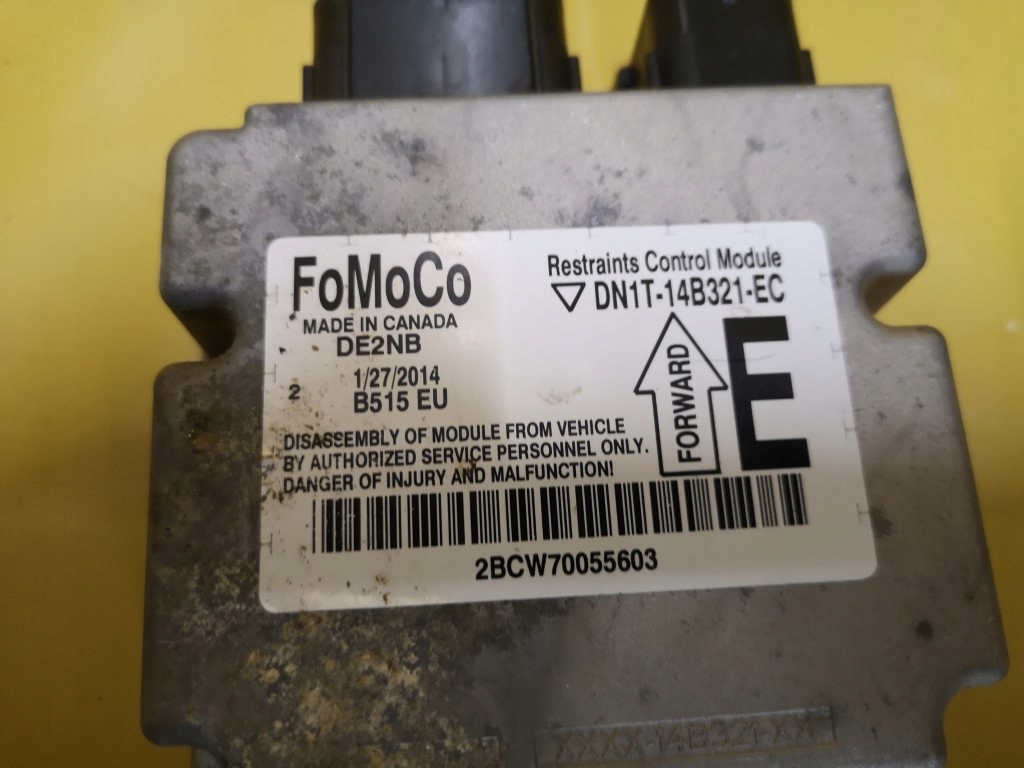 фото №2, Ford ecosport модуль датчик air bag оригинал