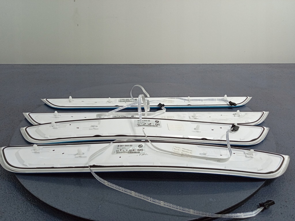 фото №4, Bmw 7 g11 накладки декоративні поріг m набір led kpl