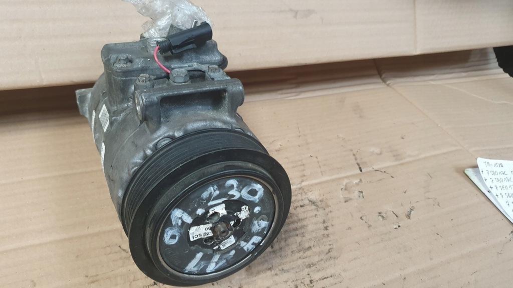 фото №6, Mercedes slk w171 r171 компрессор кондиционера