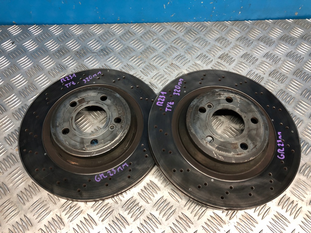 Купить Mercedes sl r231 тормозные диски тормозные задний  задние 320 mm a0004231512