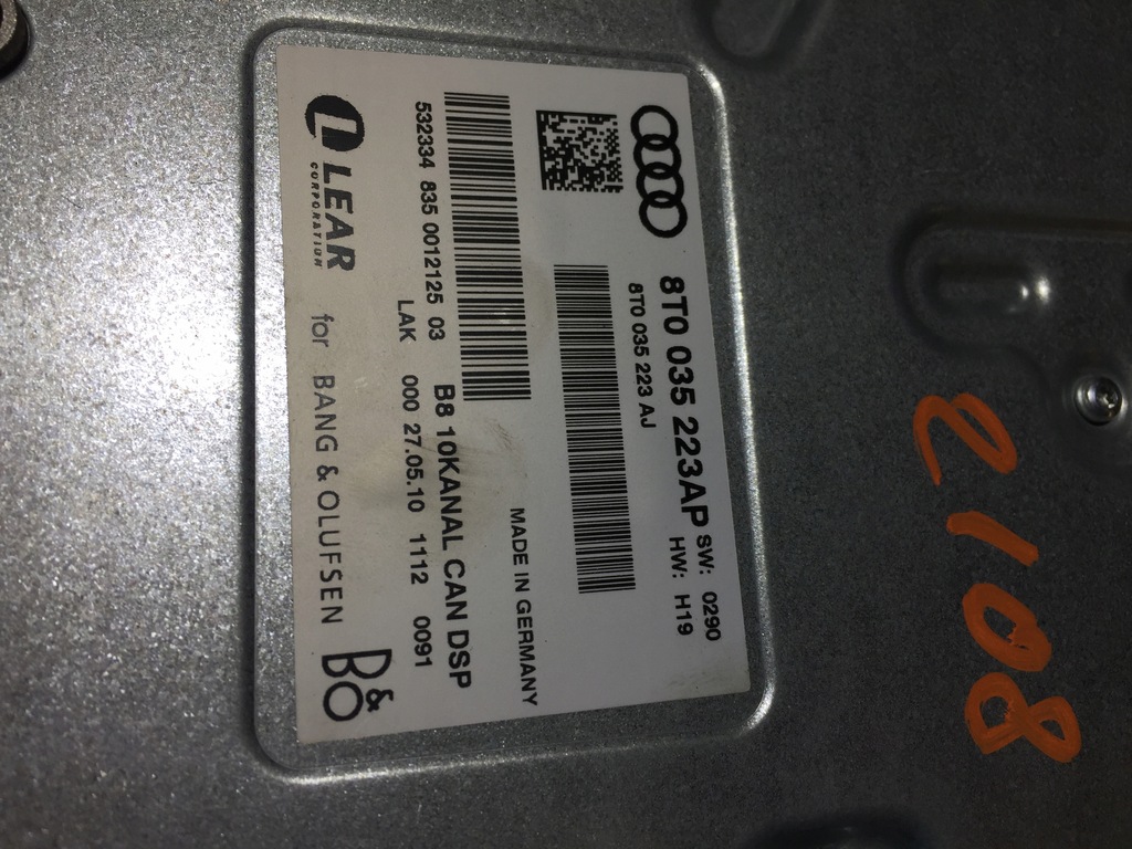 фото №6, A4 b8 a5 8t усилитель bang olufsen 8t0035223ap