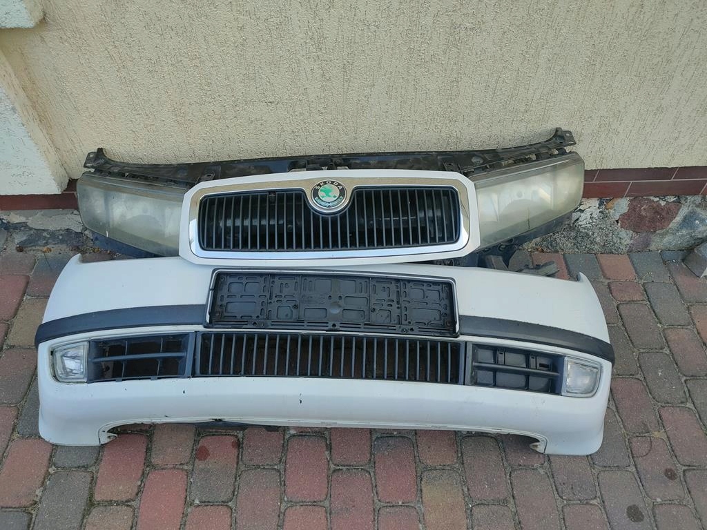 фото №1, Перед skoda fabia бампер, pas,atrapa 99-08 дизель
