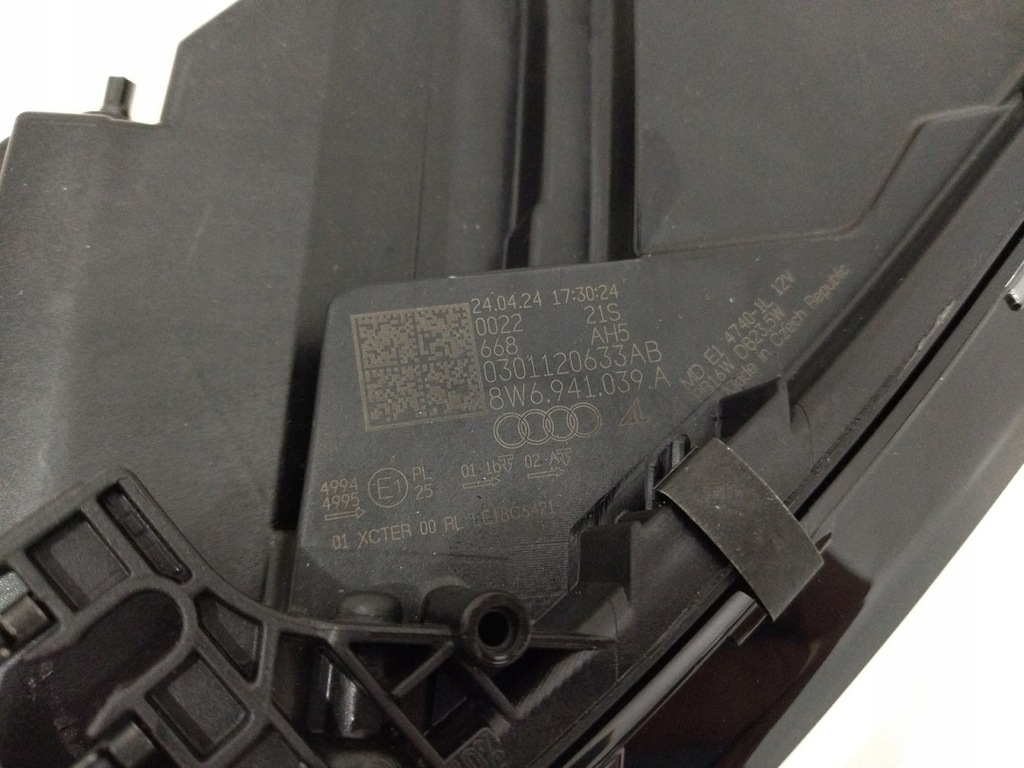 фото №13, 8w6941039a лампа передняя левая перед левый matrix audi a5 8w lift 2017+