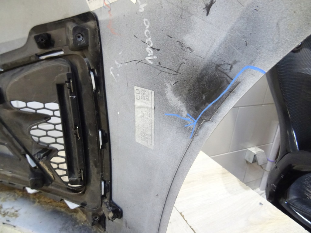 фото №14, Kia ceed iii 3 gt 2018 - бампер перед 86511-j7700 wd llu