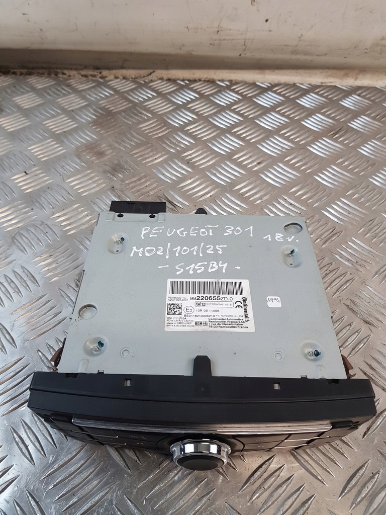 фото №5, Радіо cd 98220655zd peugeot 301 18r-