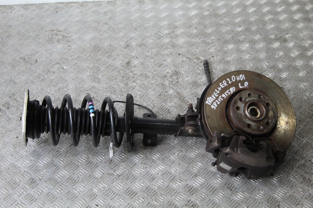 фото №1, Поворотный кулак амортизационная стойка левый перед traveller expert 3