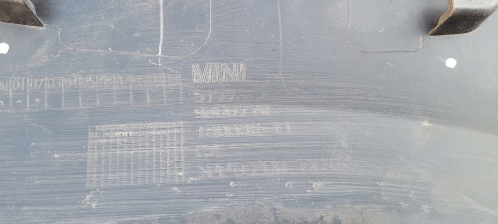 фото №5, Mini cooper r60 молдинг права крила задня