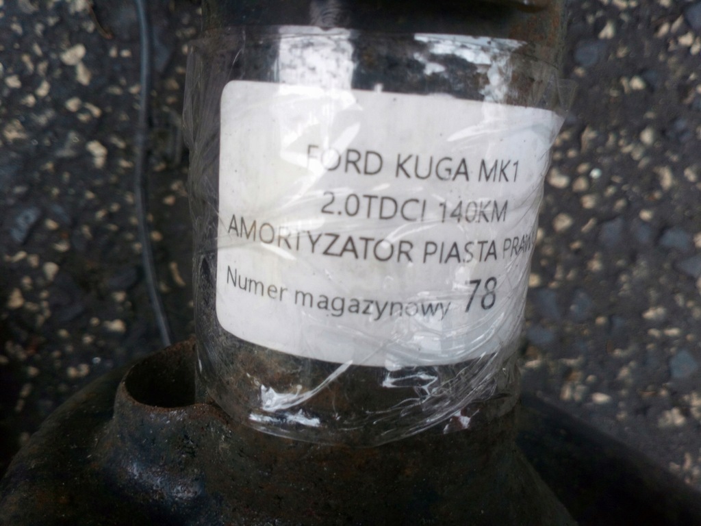 фото №6, Ford kuga mk1 2.0 tdci амортизатор ступиця права