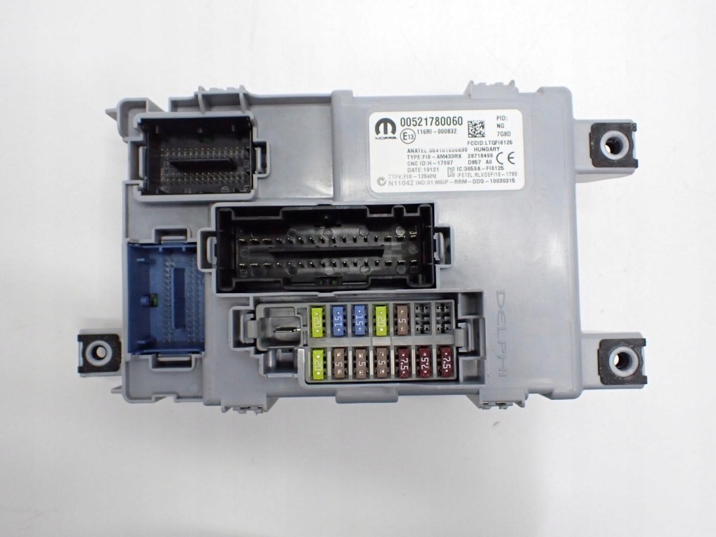 фото №1, Модуль блок управления bsi 00521780060 fiat doblo ii 21r