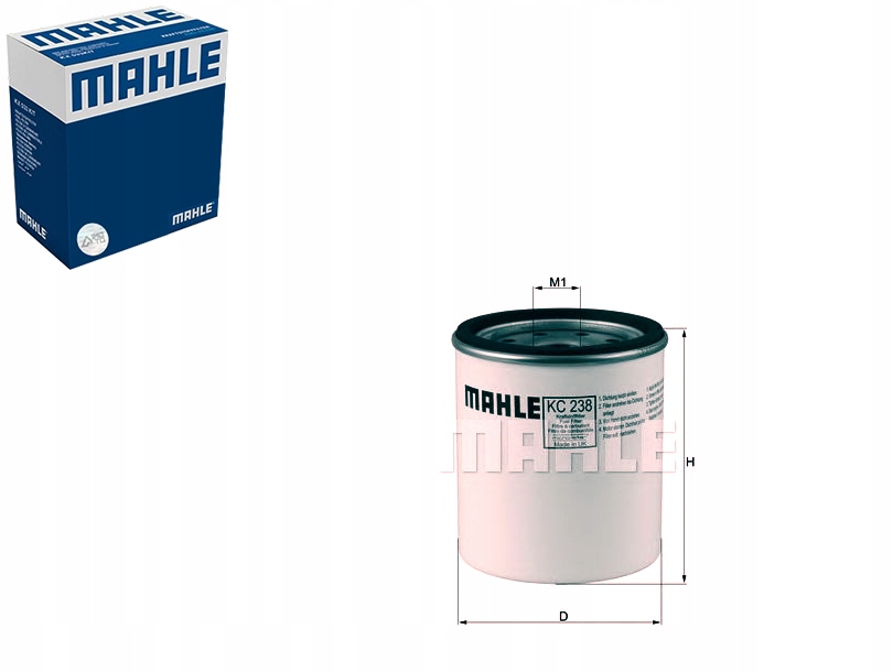 фото №1, Mahle фильтр топлива jeep / chrysler