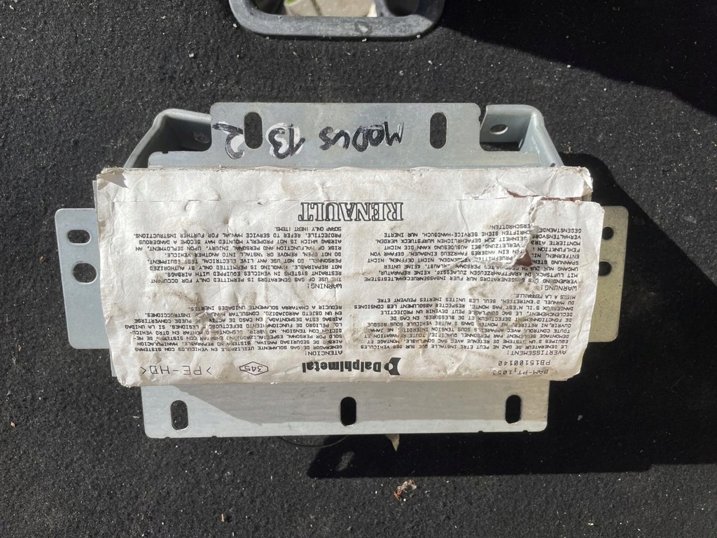 фото №1, Подушка пасажира modus 8200788811c