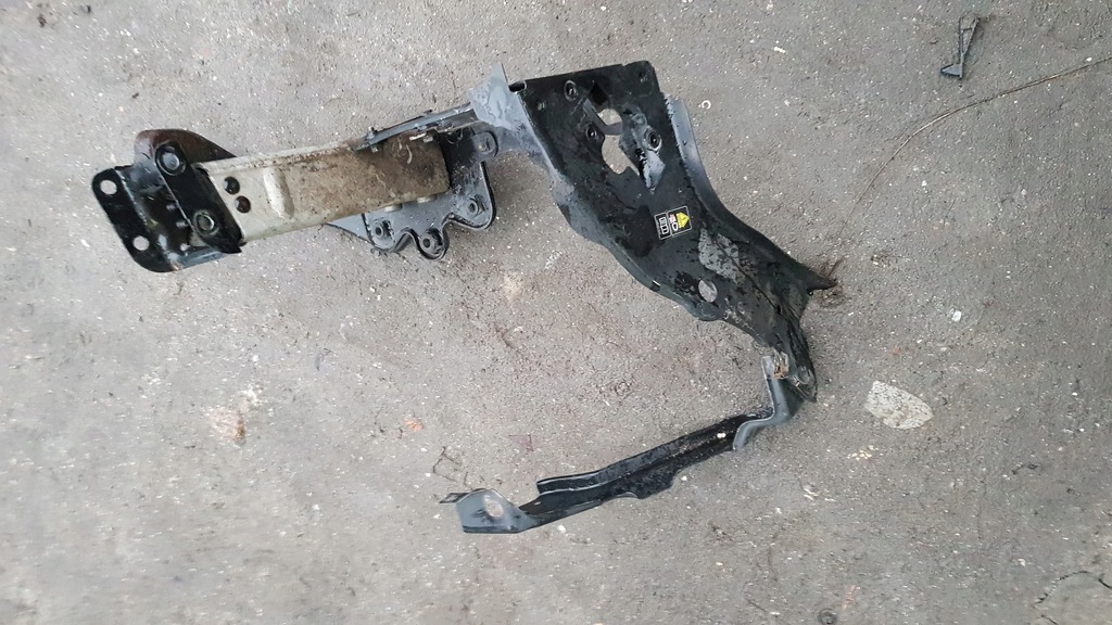 фото №13, Mercedes w211 панель фари підсилювач перед відбійник абсорбер лівий