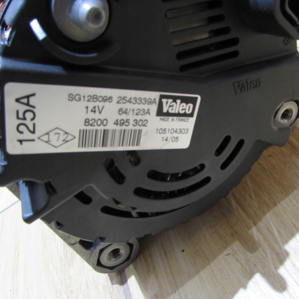 фото №4, Генератор renault 8200495302