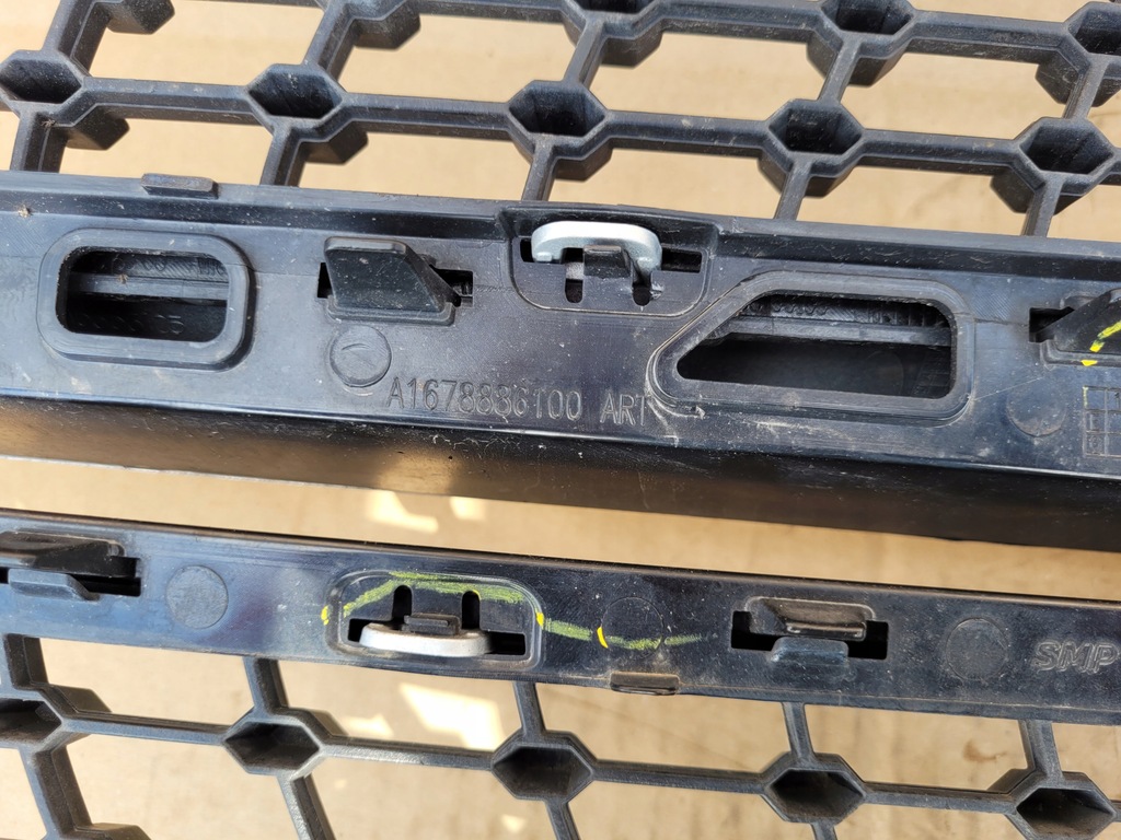 фото №6, Mercedes gle 167 amg diamond решётка радиатора решётка радиатора