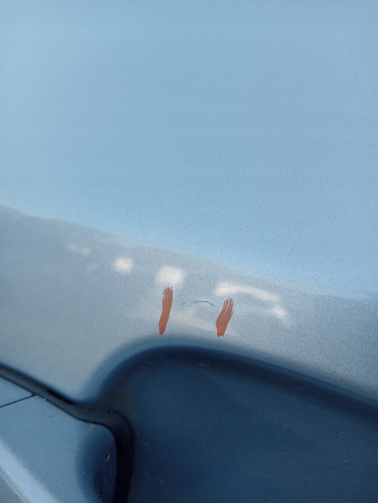 фото №8, Двері правий задня bmw x3 e83 896 blue water