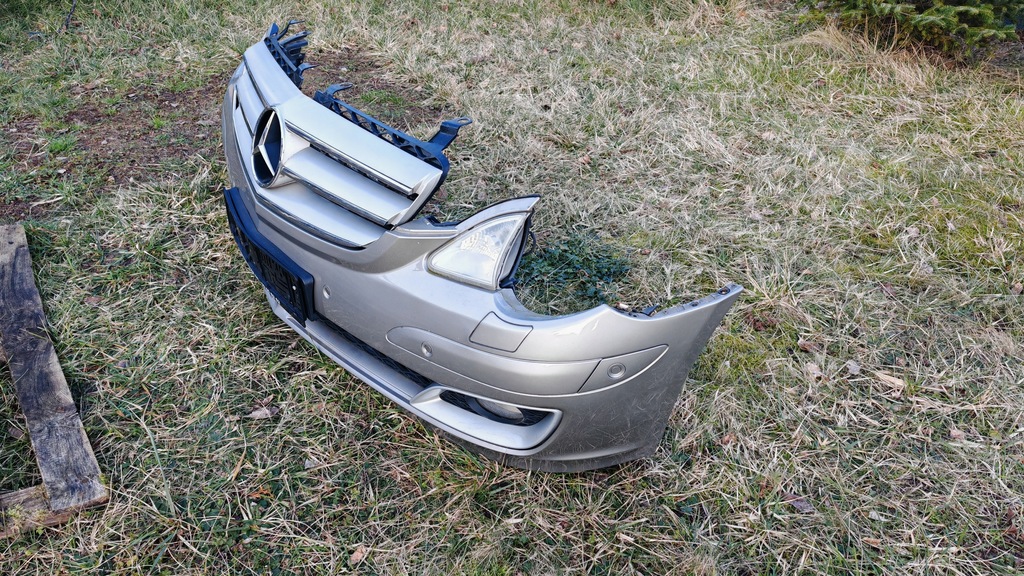 фото №14, Kompletny перед mercedes w251 r капот бампер крила ксенон колір 723 c723