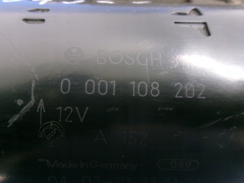 фото №5, Fiat idea 1.9jtd стартер bosch 0001108202 проверенный