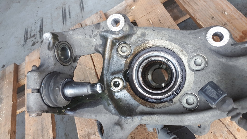 фото №12, S4 b8 lift поворотный кулак левая левый перед 3.0 tfsi s5