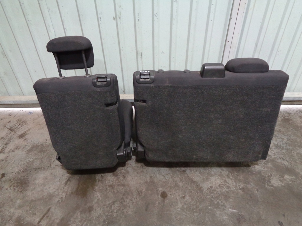 фото №12, Заднее сиденье сиденье спинка подголовники fiat doblo 2 ii opel combo d