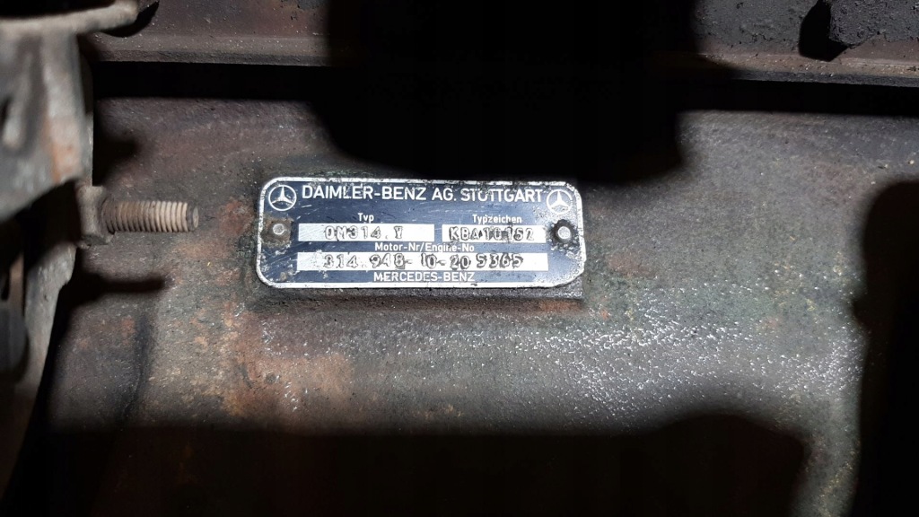 1976 mercedes-benz t2 swap двигателя 314948 Доставка
