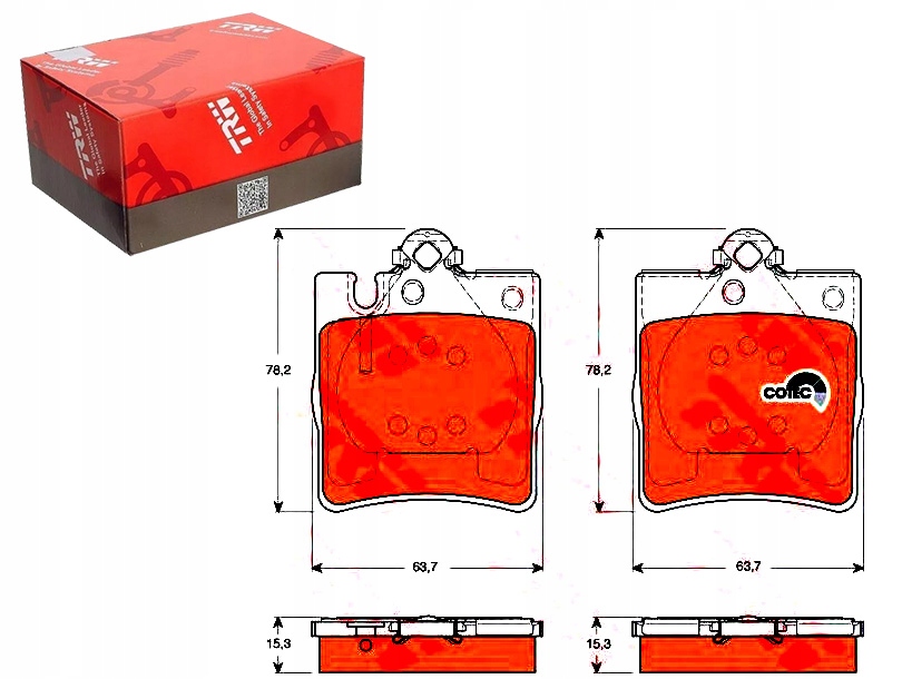 Тормозная колодка тормозной комплект . Доставка