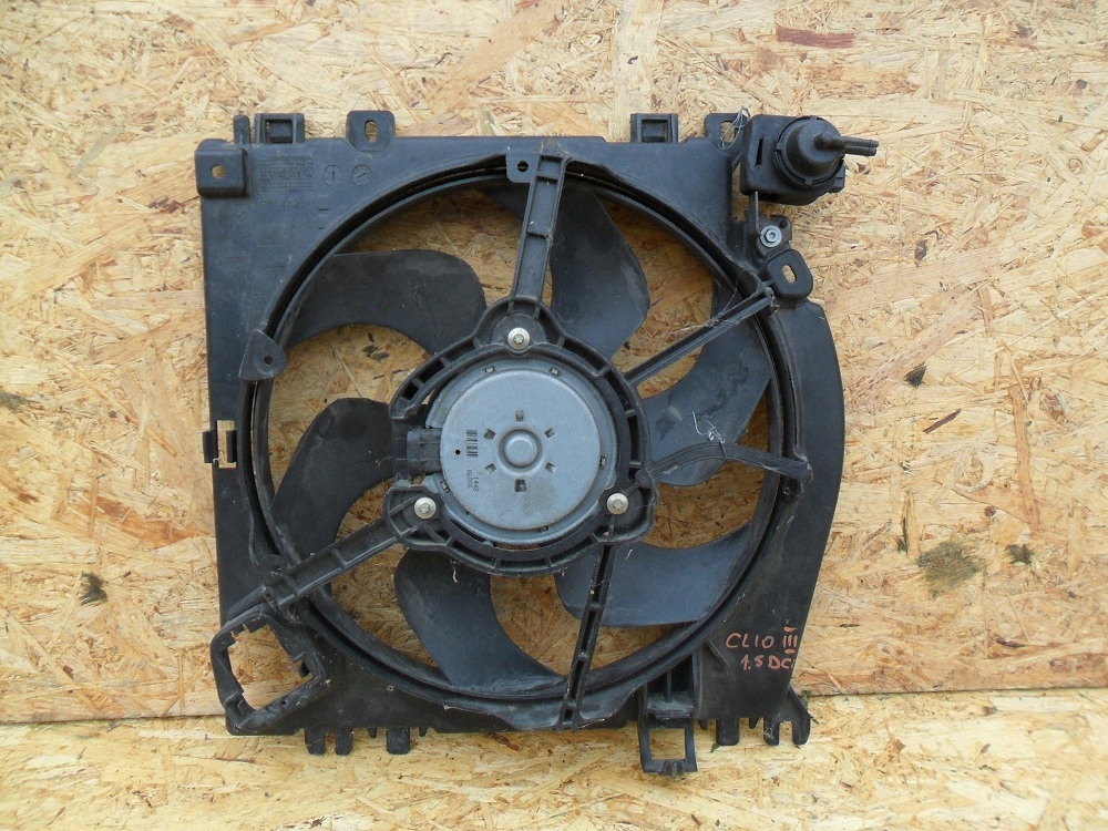 фото №7, Renault clio iii micra 2005- вентилятор дизель