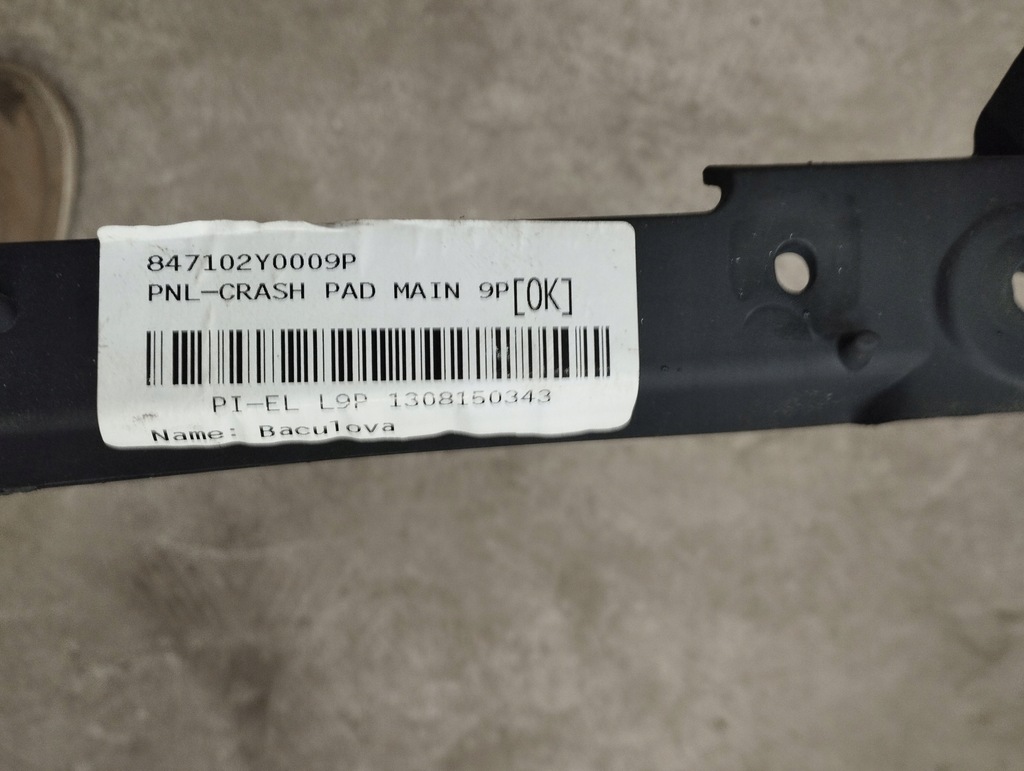 фото №9, Hyundai ix35 панель приладів приладова консоль панель приладів 847102y0009p