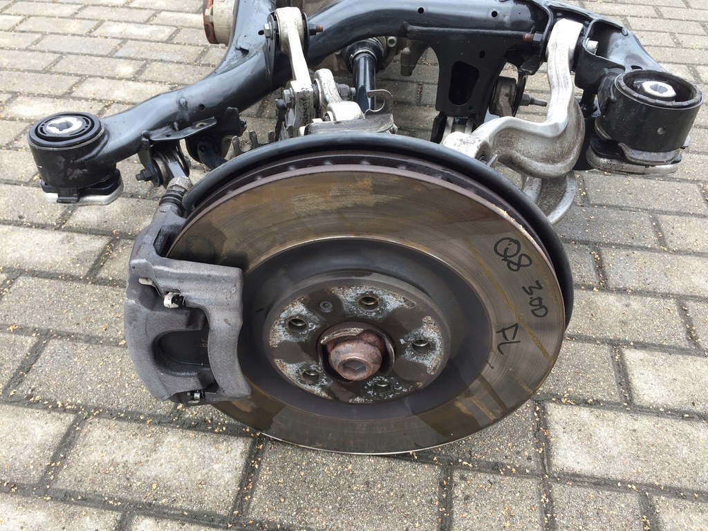 фото №7, Audi q8 4m 4m8 подвеска задние подрамник задняя 3.0d дизель 0g2500043b