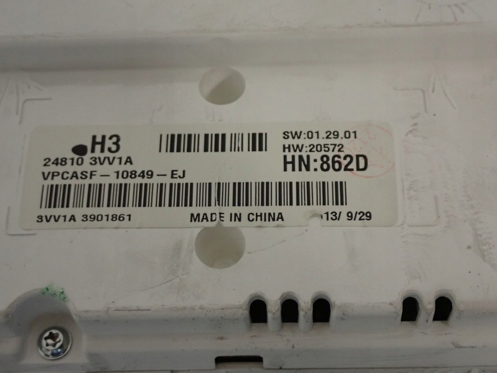 фото №6, Nissan note e12 12- приборы счетчик 1.5 dci 3vv1a