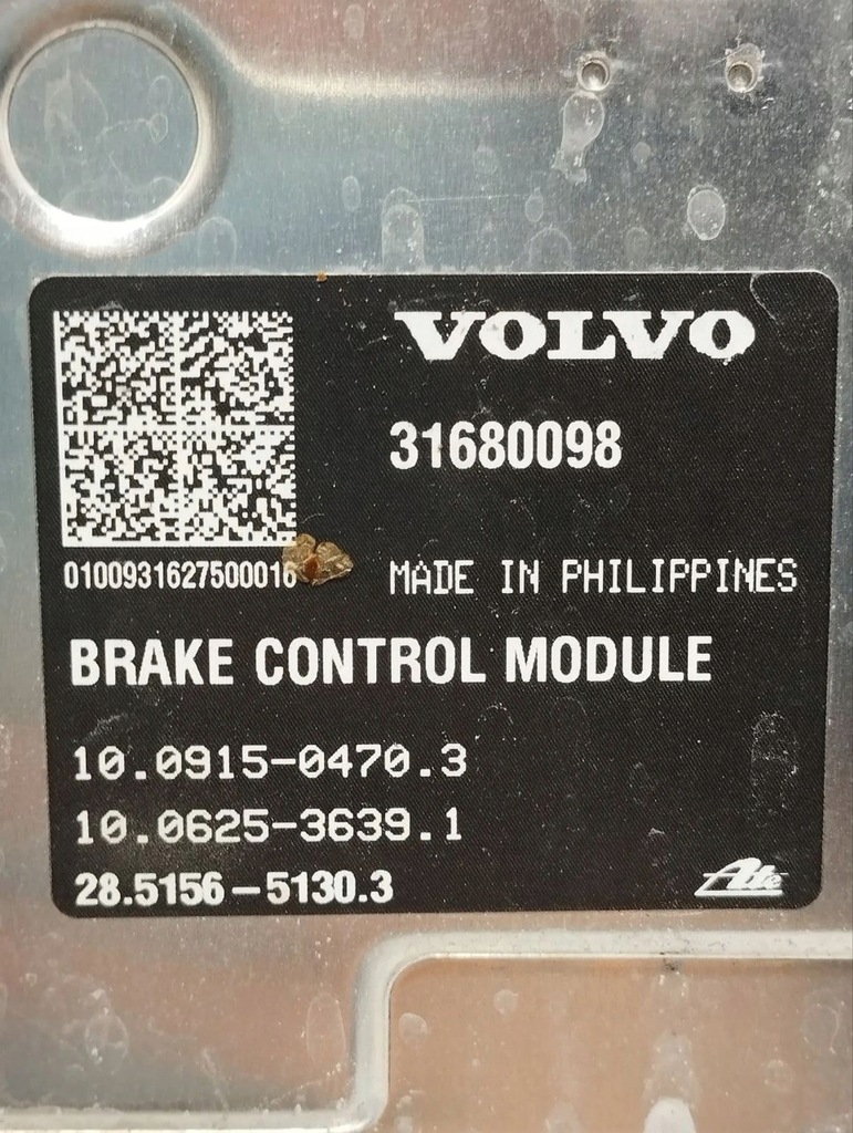фото №6, Volvo s90, v90 2017 блок керування / модуль abs 31680098