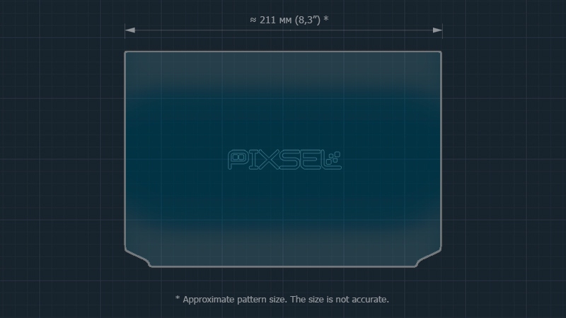 фото №5, Захисне скло pixsel na монітор задній tesla model s - 10.1“ 2021 -