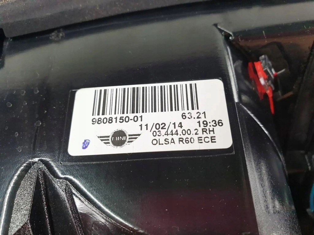 фото №3, Mini cooper countryman r60 14r lift лампа правий задня europa