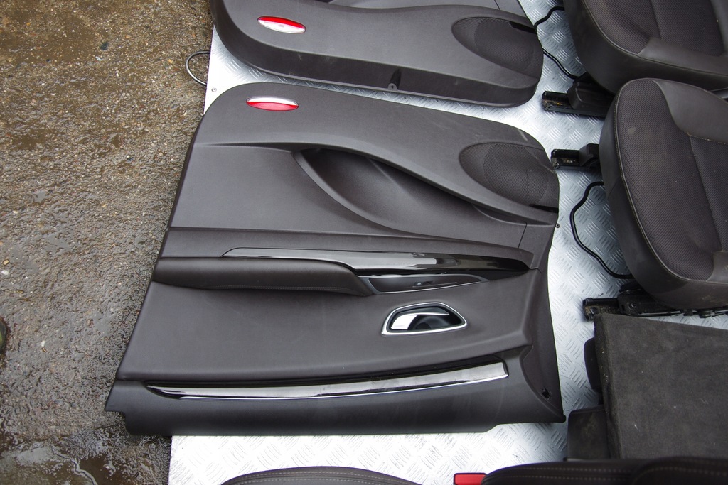 фото №14, Сидіння сидіння 7-osób салон коричневий обшивки двері renault espace v комплект