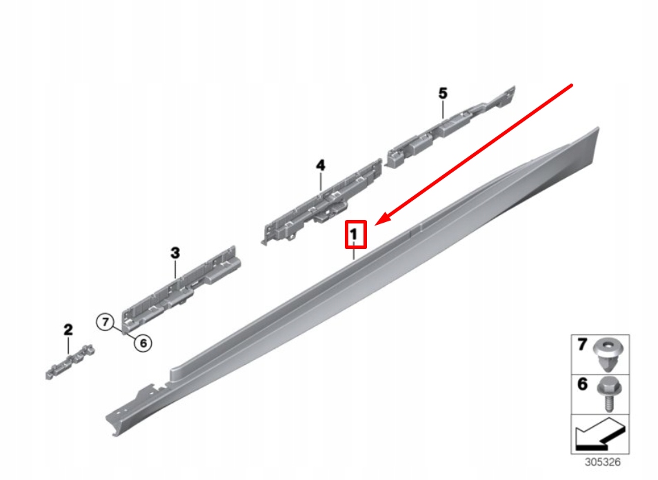 фото №7, Bmw 3 gran turismo f34 правый коромысло панель trim 51778061652 8061652