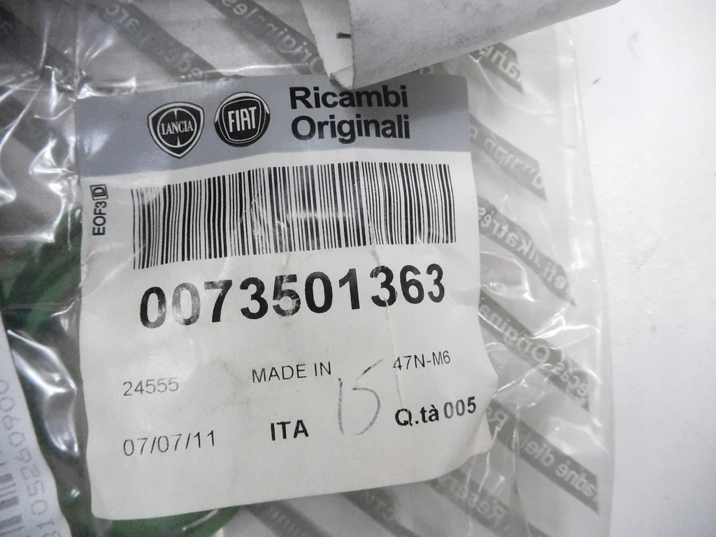 фото №6, Прокладка колектор всмоктуючий fiat grande punto оригінальний номер 73501363