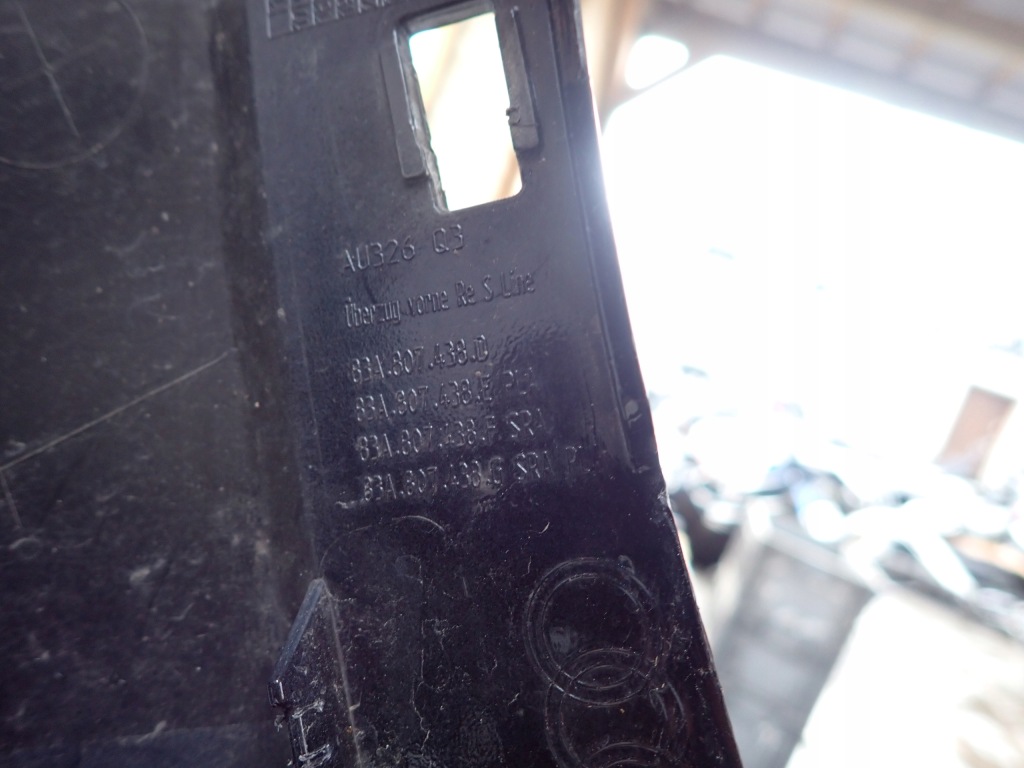 Audi q3 s-line 83a 18- бампер перед передний 83a807438d bez отверстий Оригинал