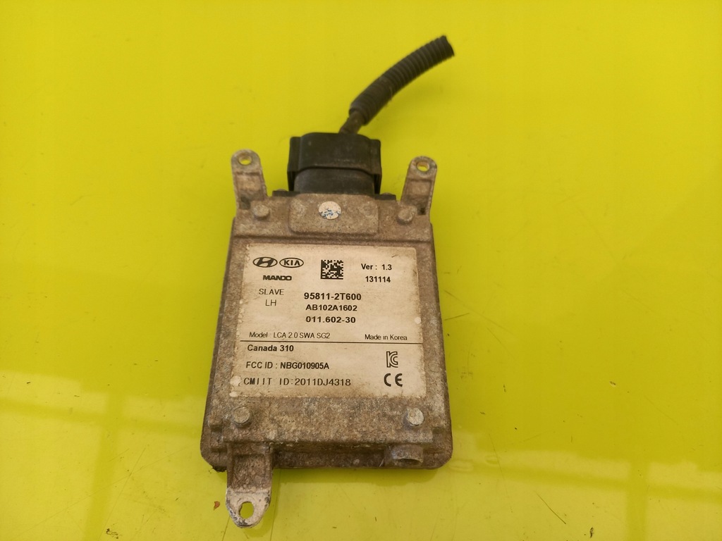 фото №1, Радар acc лівий задня 95811-2t600 kia optima iii lift
