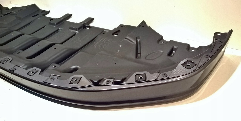 фото №10, Nissan gt-r lift 2011- защита спойлер нижний бампера перед оригинальный номер 75830-kb50a