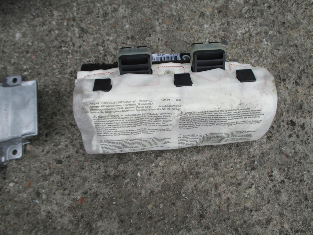 фото №12, Opel vectra c signum 02-05 консоль подушки безопасности датчик