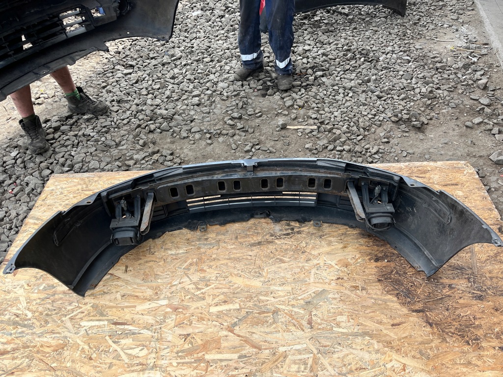 фото №9, Бампер передній mitsubishi carisma lift 1999-2004 szary балка протитуманні фари решітка