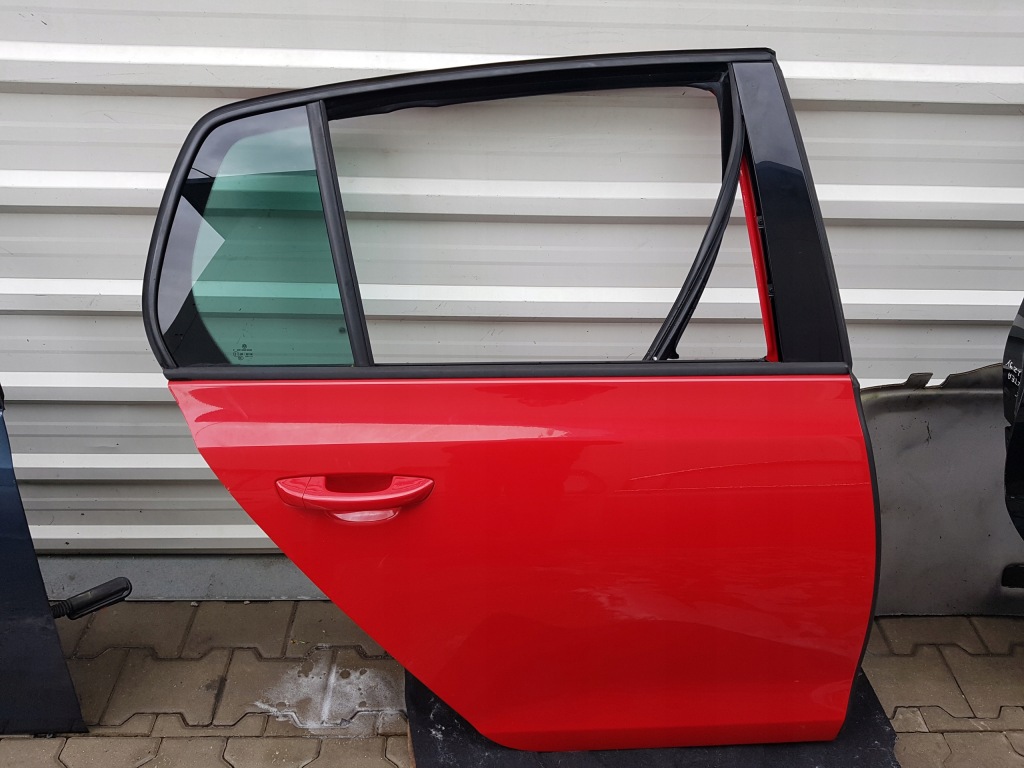 фото №1, Vw golf 6 vi 08-13r hb двері праве задня ly3d