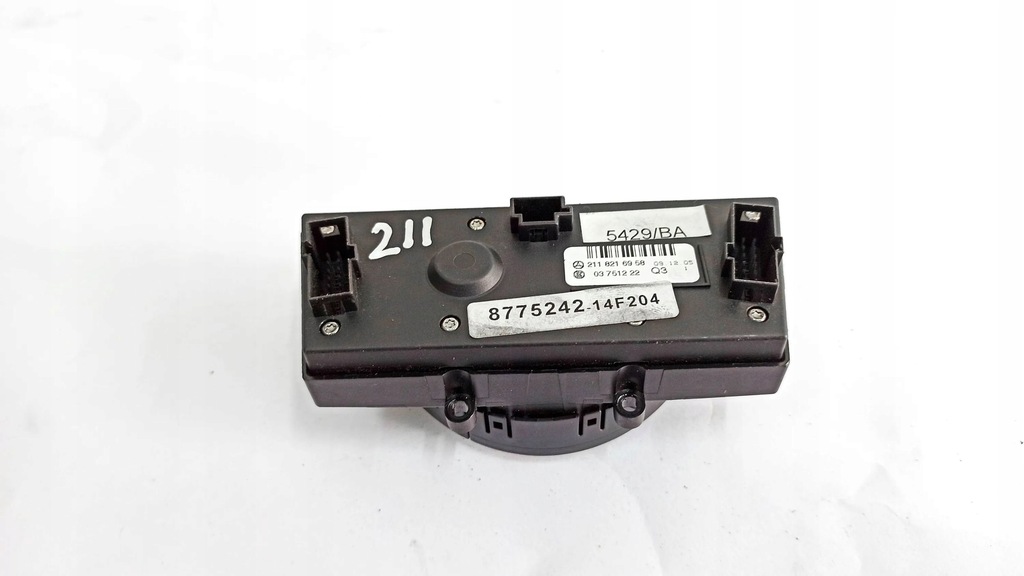 фото №16, Mercedes-benz e w211 2004 панели управление, переключатели