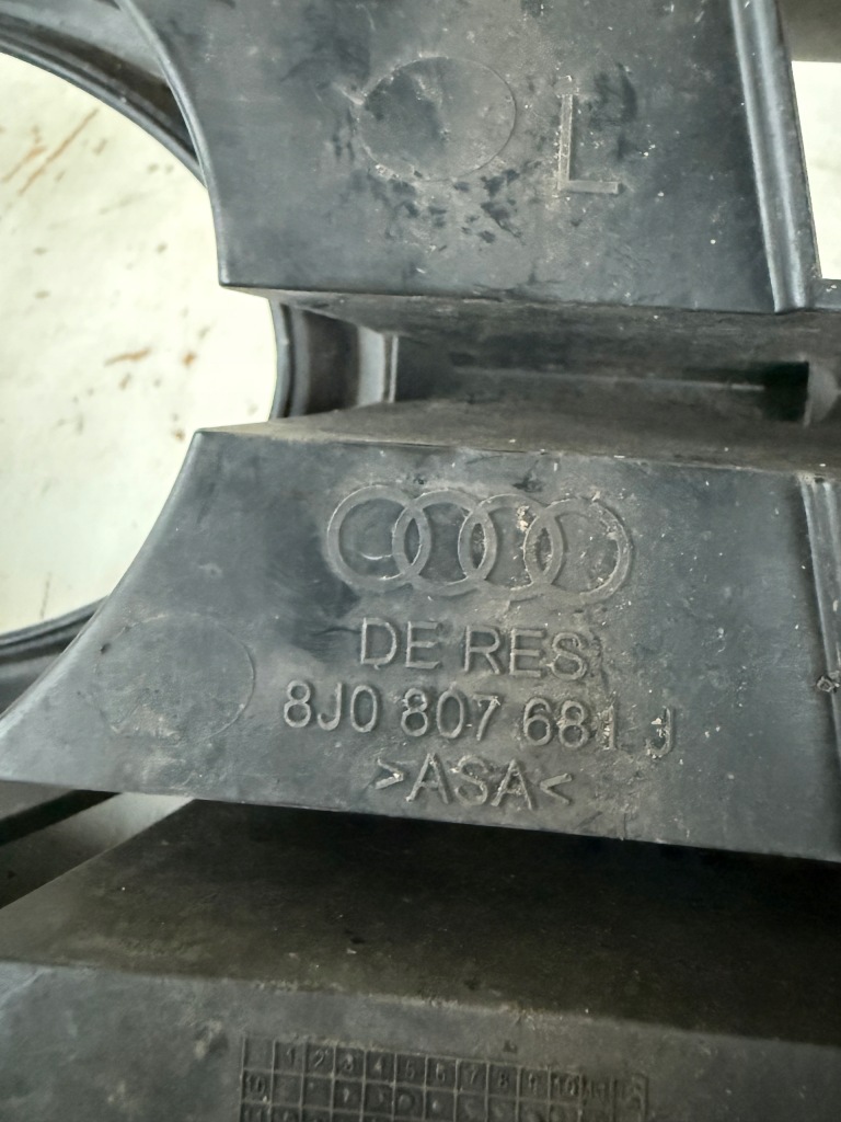 фото №10, Audi tt 8j0 s-line решітка бампера