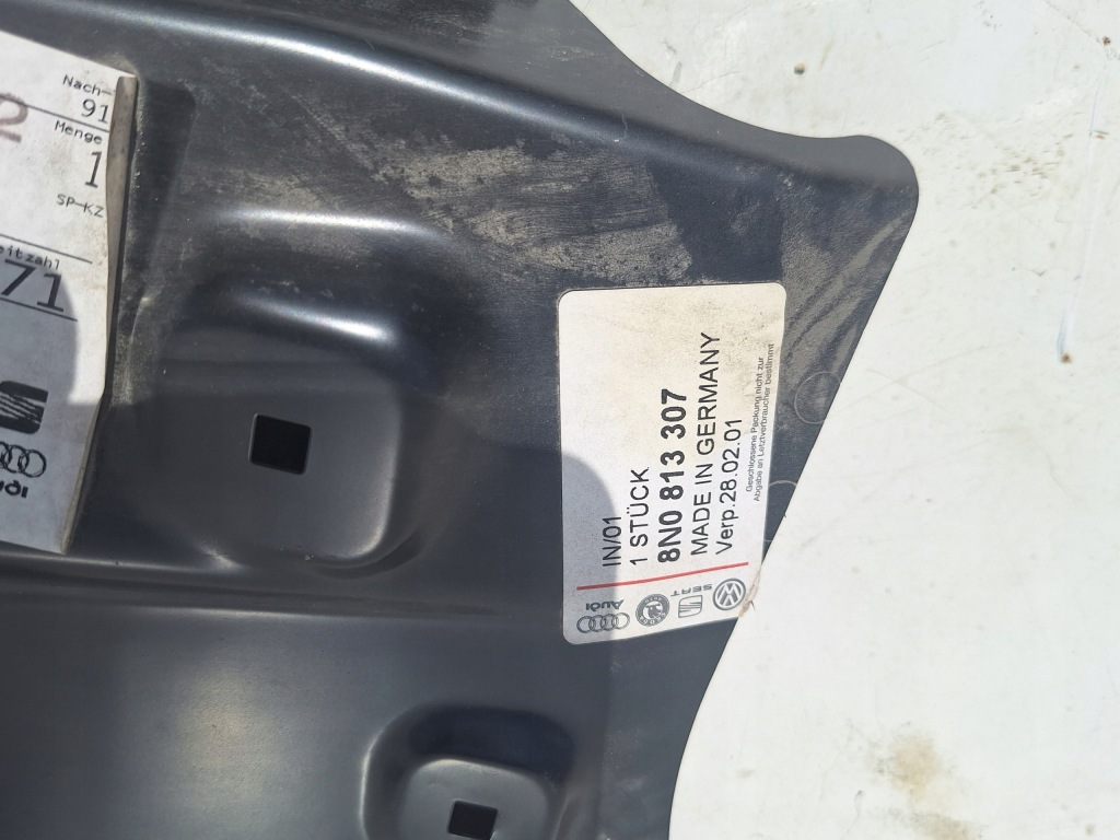 Audi tt pas задній підсилювач балка лист 8n0813307 поперечина бампера Недорого