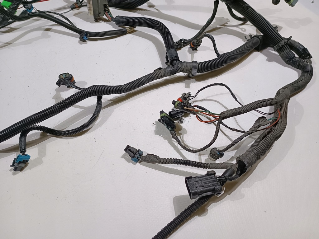 фото №6, Жгут электропроводка отсек двигателя лампа поперечина передний chevrolet corvette c5