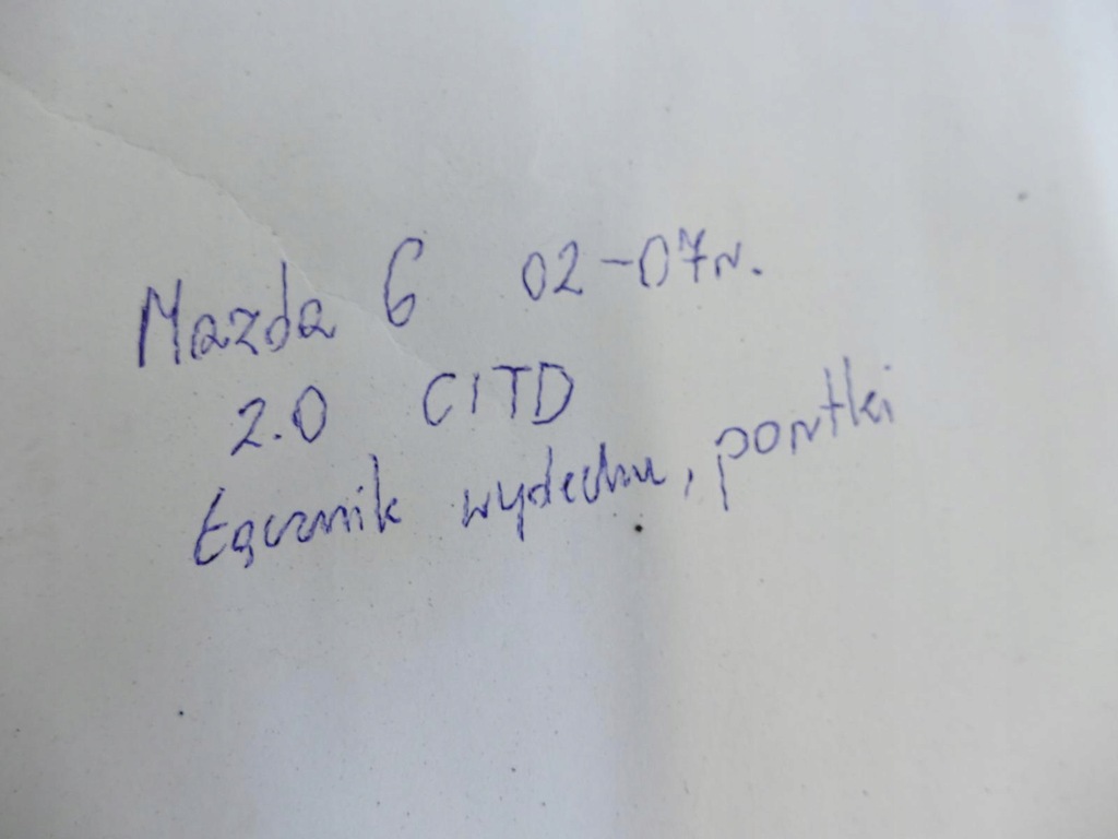 фото №9, Mazda 6 gg 2.0 citd з'єднувач вихлоп portki з'єднувач