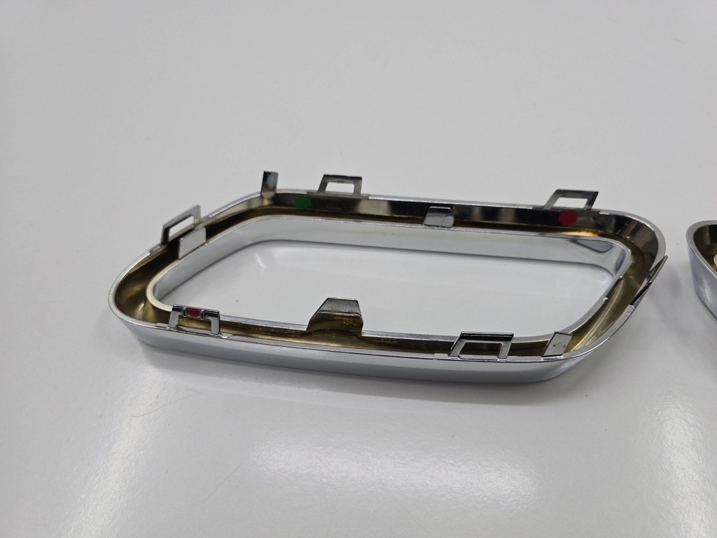 фото №8, Наконечник декоративная глушителя накладка рамка хром mercedes c w206 amg line 20-