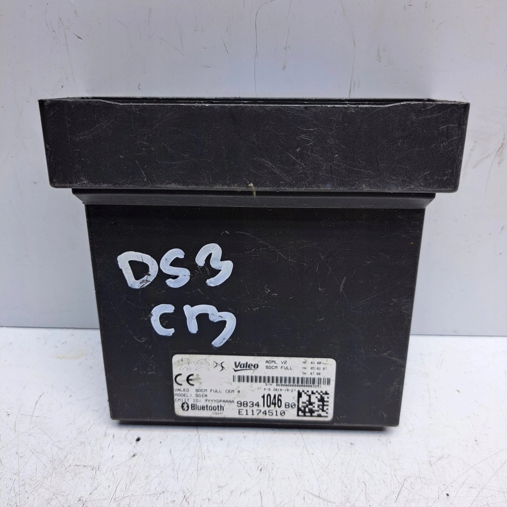 фото №1, Citroen ds3 crossback модуль света лампа 9834104680